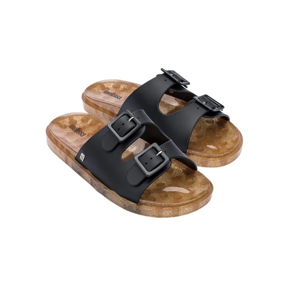 Melissa Wide Black-Rice Husk
